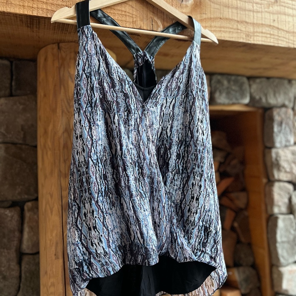Ella Moss Renaissance printed silk tank